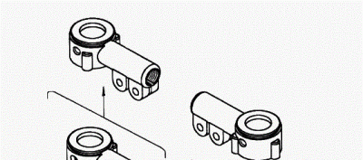 купить Корпус рулевого наконечника левый ( голый )